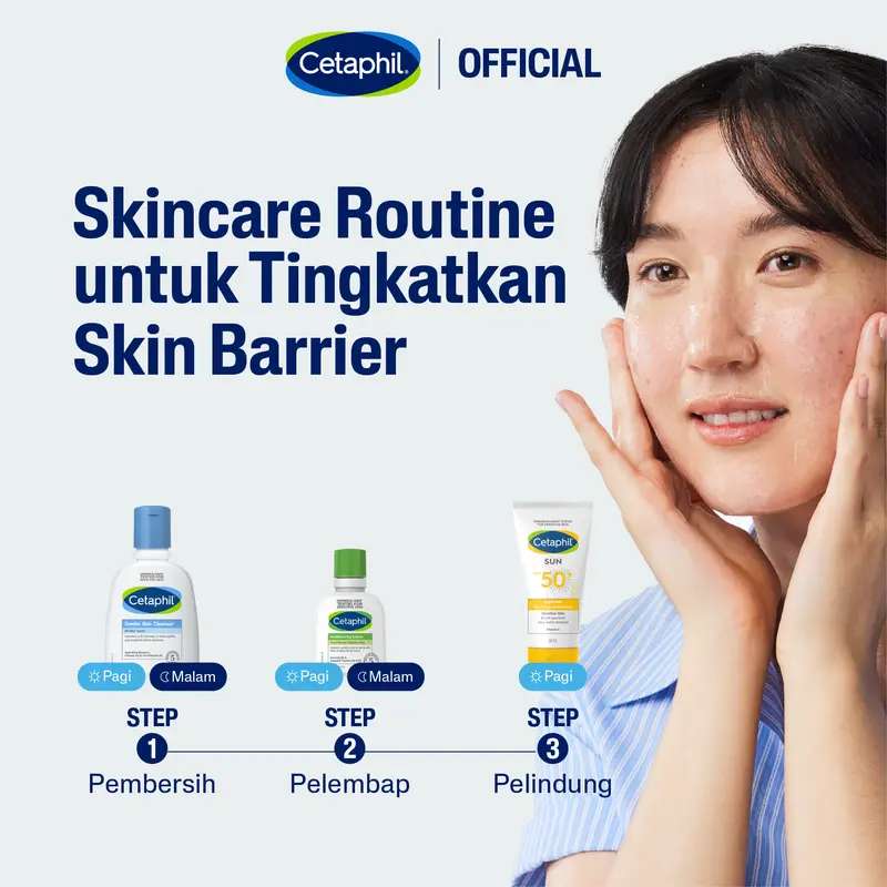 Cetaphil Gentle Skin Cleanser 125ml + Moisturizing Lotion 59ml 4