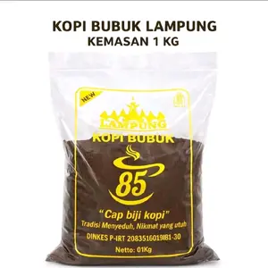 1 KG Spesial Kopi Lampung 85 | 1 KG Spesial Kopi Bubuk Cap Biji Kopi Produksi Robusta / Kopi Bubuk