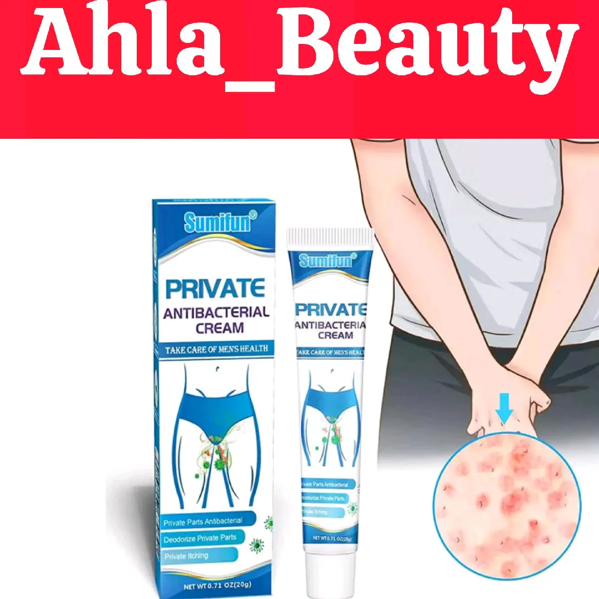 sumifun PRIVATE ANTIBACTERIAL salep cream gatal jamur sepangkangan