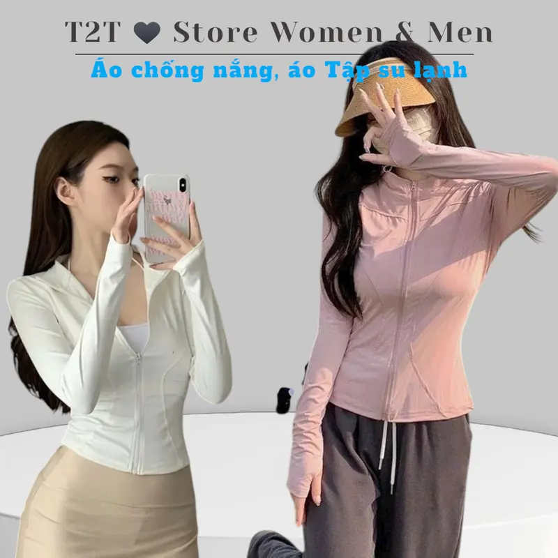 Áo Chống Nắng Nữ, Áo Nắng Nữ, Áo Khoác Chống Nắng Chống Tia Cực Tím UPF 50+ Áo Khoác Thể Thao Nữ Ôm Body Dài Tay Co Dãn 0