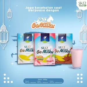 GOMILKU SR12 Ukuran 600 gram Susu Kambing Etawa Herbal Untuk Imun Tubuh