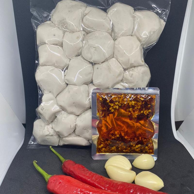 BASRENG JB isi 1KG KEMASAN VACUM RAJANYA BASRENG MENTAH KUALITAS PREMIUM, RASA BEST SELLER Bakso 1