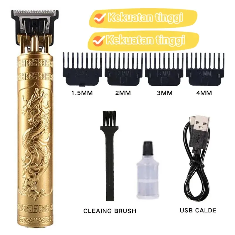 Alat cukur elektrik dragon pencukur portable bisa dicas Kumis Jenggot