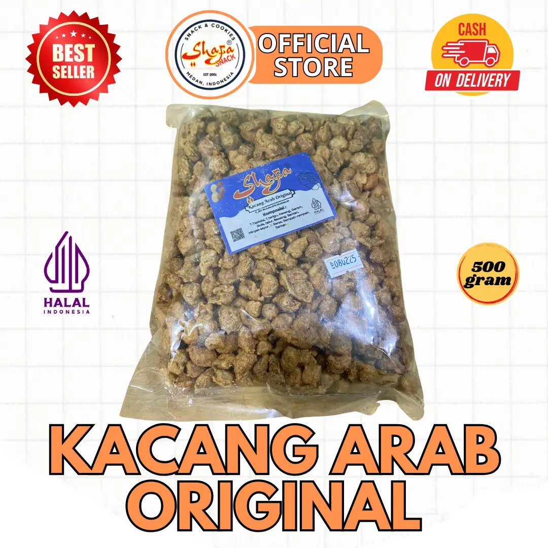 500 Gram - kacang Arab original shafa