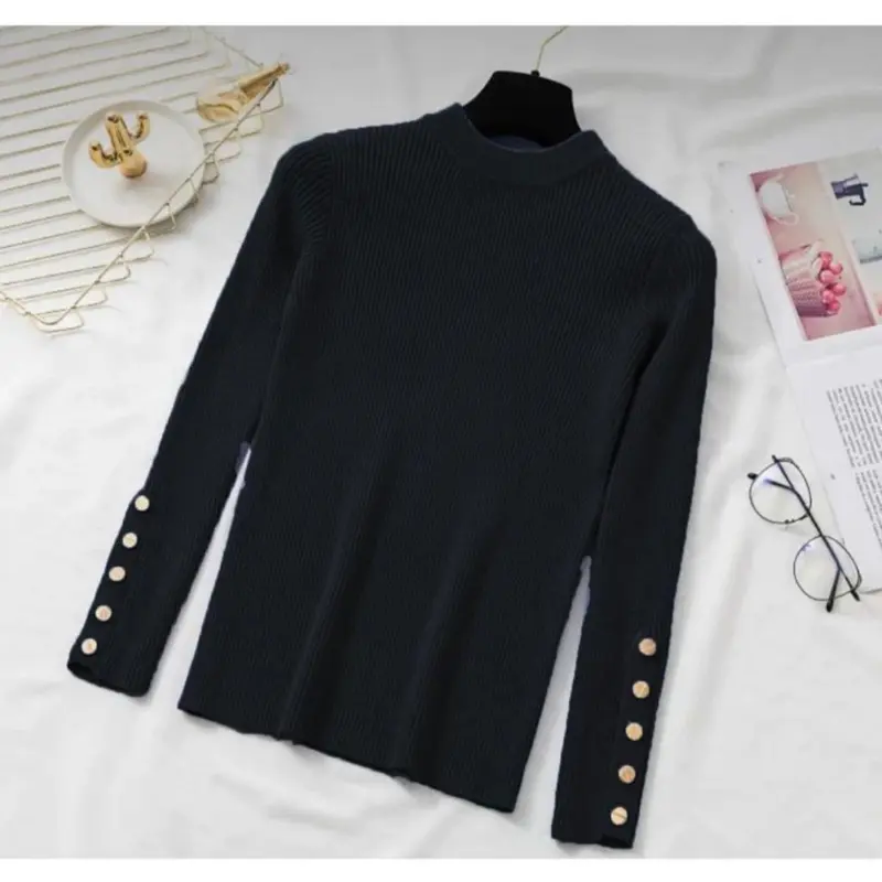 BLOUSE TOP POLOS PRAMULA RIB KNIT // BLOUSE WANITA MUSLIMAH POLOS 3