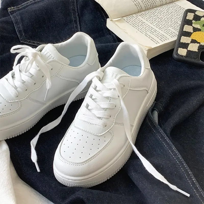 MISTERY Giày Thể Thao Da Thời Trang Cho Nữ Sneaker Shoes MODEL AIR MIS-704 6