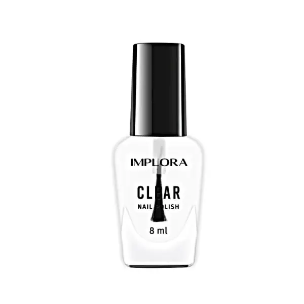 IMPLORA CLEAR NAIL POLISH - KUTEK KUKU WARNA BENING CAT KUKU 0