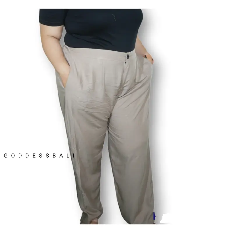 Jisho Kulot Bigsize Wanita, Rayon Berkualitas, Nyaman dan Adem - Variasi, Panjang 8