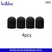 Gambar Tyre Wheel Valve Cap Tutup Penutup Pentil Ban Mobil Motor Sepeda Plastik Hitam dari Brainbox Car and Home Kota Batam 4 Tokopedia