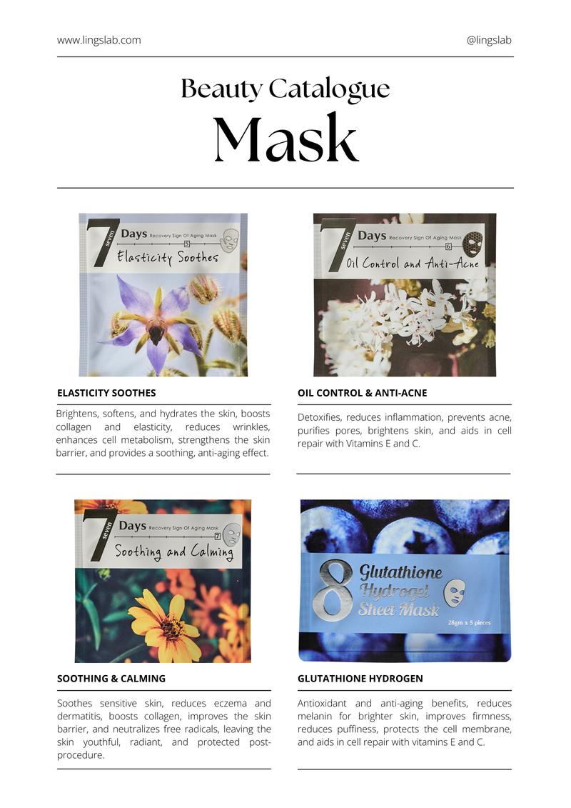 Product Introduction of Premium Facial Mask Anti-Aging Soothing Acne Firming 15