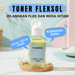 [ORI] Toner Fleksol 35ml Menghilangkan Flek Noda Hitam Membandel