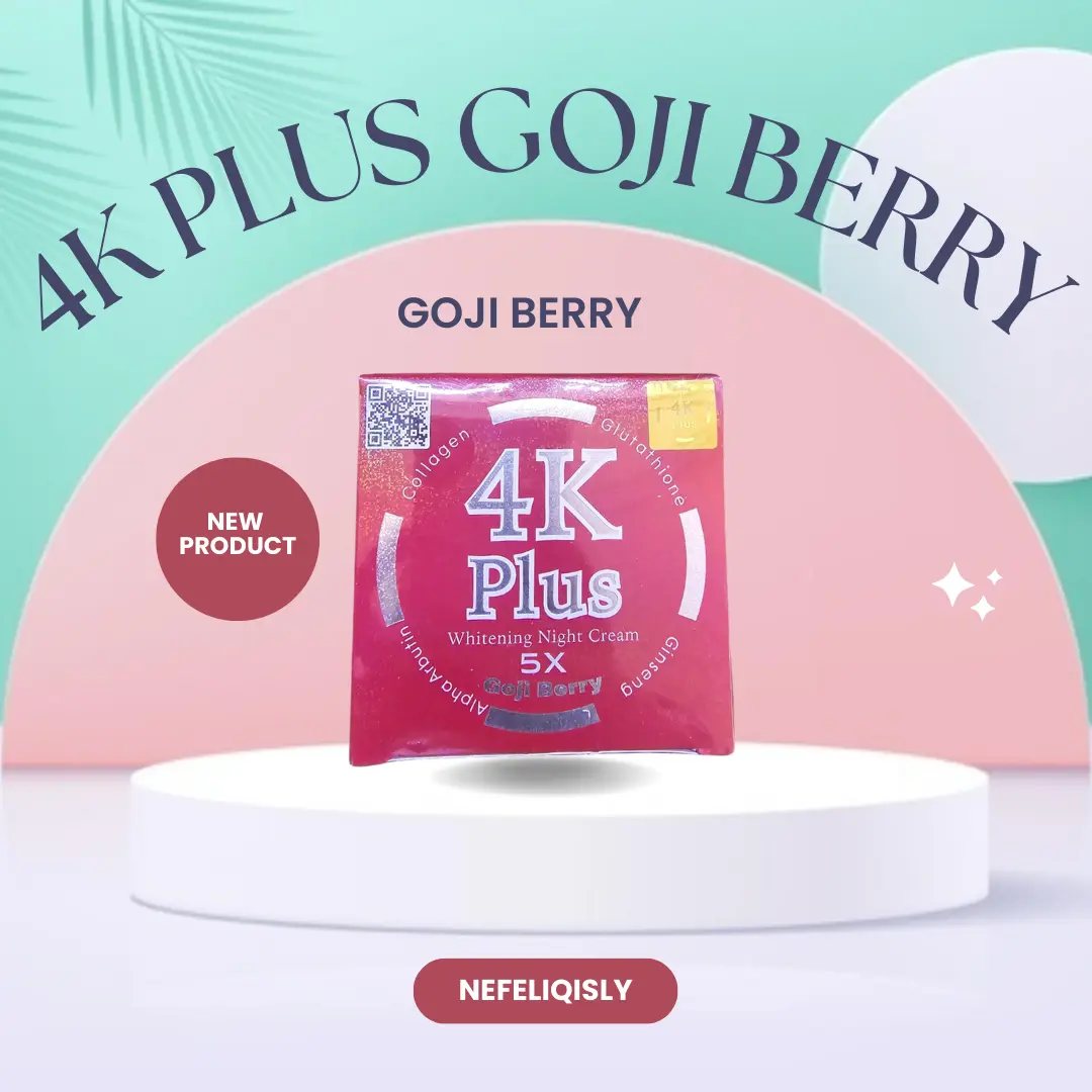4k Plus Goji Berry whitening Night Cream Moisturizers Skincare Acne Arbutin Lotus Nourishing Skin Repair Comfort Hydrating