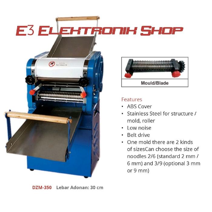 Gambar Getra Noddle Maker DZM-350 Mein Pembuat Mie Pasta DZM 350 dari E3 Shop Elektronik Kota Administrasi Jakarta Utara Tokopedia
