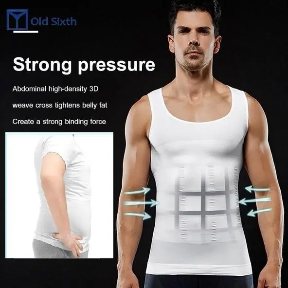 Áo Nịt Ngực Định Hình Cơ Thể, Dành Cho Nam Giới, Nén Bụng Và Bụng, Đồ Định Hình Cơ Thể, Nén Ngực 1