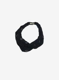 Gambar Bandana Kerut Wiji Sejauh - Hitam dari Sejauh Mata Memandang Kota Administrasi Jakarta Selatan 2 Tokopedia