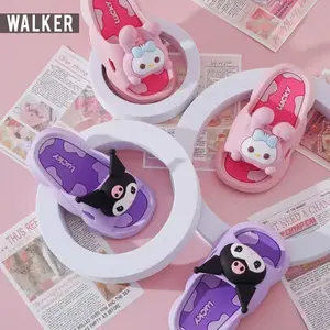 LKW3021 IMPORT Sandal Slop Kartun Anak Perempuan kekinian Sandal Anak Cewek Lucu Bahan Karet Jelly Anti Slip [1KG 4PC]