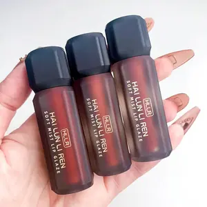 HLLR Forsmile Lip Tint Matte Velvet Cream Bibir Pelembab Glaze Tahan Lama Waterproof Efek Ombre Light Thin Fog Sensation Velvet Mist Face Lip Glaze