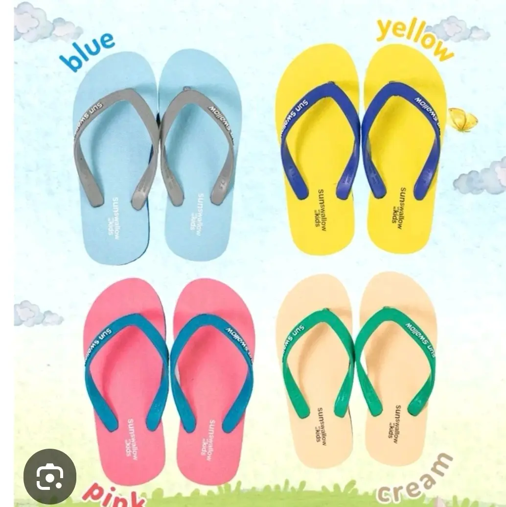 GROSIR 1/2 LUSIN!! Sandal Jepit Sun Swallow Anak Tanggung ukuran 7,5-8,5(29-34) Fashion