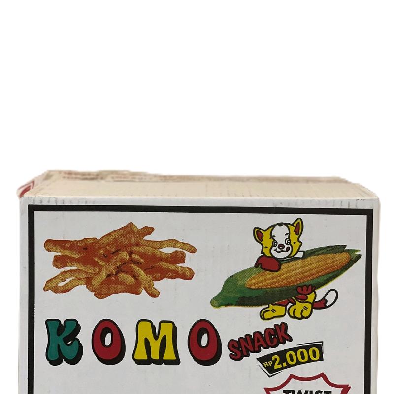 Jajanan Warung Komo Jumbo Twist Corn Jagung Bakar Isi 10pcs - Food, Pedas 1