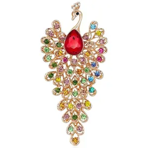 ACCESORIESS BROS HIJAB BROS PIN ELEGANT WANITA MOTIF MERAK LP JY-00015