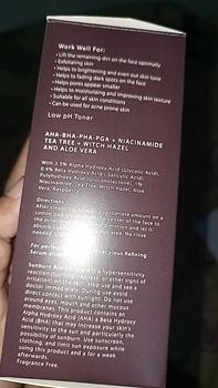 Product Review of Toner Avoskin Miraculous Refining 100ml-AHA BHA PHA-Eksfoliasi Kulit from m**a 1
