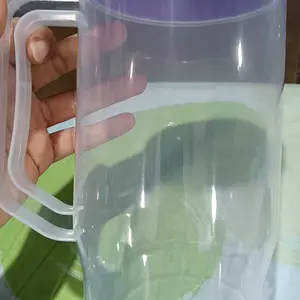 Calista Mug Tutup Plastik Jumbo 1400ml BPA Free dengan Pegangan Ergonomis tumbler Calista Besar