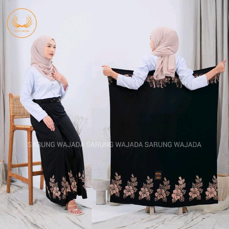 (BIGSIZE) SARUNG AQIL SARUNG WAJADA SARUNG GOYOR SARUNG CAP WANITA TERMURAH Santri 7
