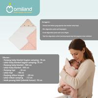 Gambar OMILAND Baby Blanket Alpaca Series 75 x 75 - Biru dari Dialogue Group Store Kota Administrasi Jakarta Pusat 4 Tokopedia
