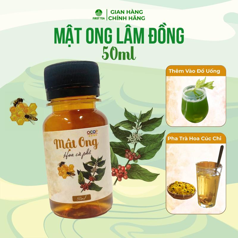Mật Ong Nguyên Chất First Tea – Mật Ong Hoa Cà Phê Lâm Đồng, Dùng Pha Trà / Uống Detox