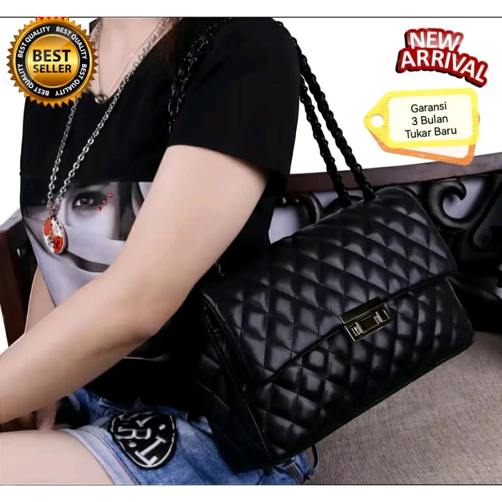 TAS SELEMPANG MAXI YUNI SHARA IMPORT BATAM TERLARIS Wanita//FREE TAS TENTENG BELANJA