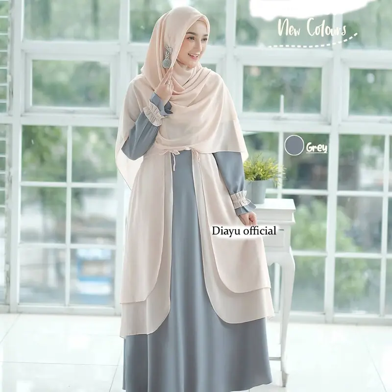 By Diayu Gamis Remaja Terbaru Bahan Toyobo Premium Kekinian 0
