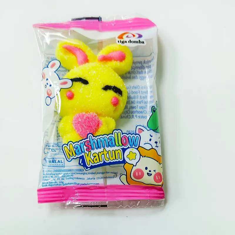 MARSHMALLOW LABUBU KARAKTER PAKET RANDOM MIX, RASA BUAH 5