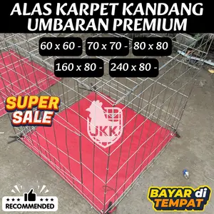 Alas Karpet Kandang Ayam Jemur Umbaran Premium, Sangat Mudah Dibersihkan | Best Seller