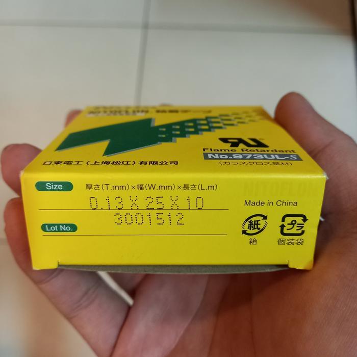 Teflon Tape Nitoflon 973UL S 2 inch ~ Tape Tahan Panas Nito - Nitto