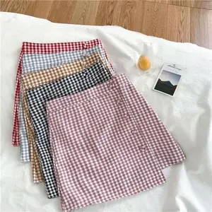 Zeea Babyshop - Rok anak korean style // Naomi skirt matt cattoon // Rok mini anak perempuan // Rok motif kotak Fashion anak cewek