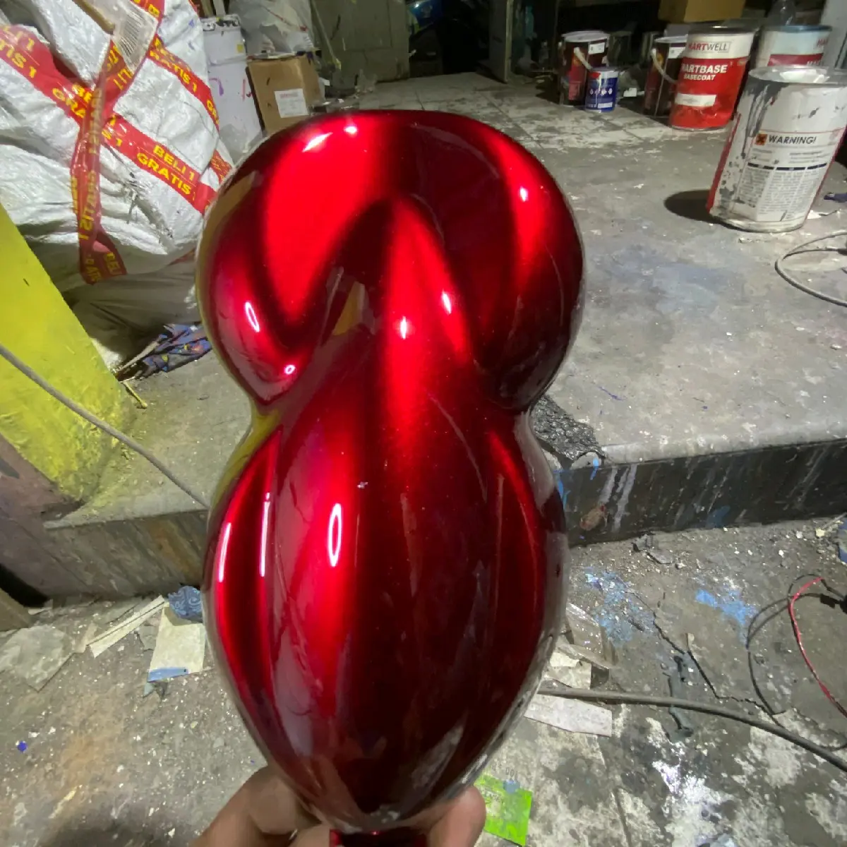 cat Queen red PU Custom PU