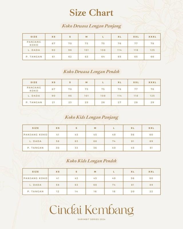 ( Ready Stok ) Cindai Kembang by Kazami