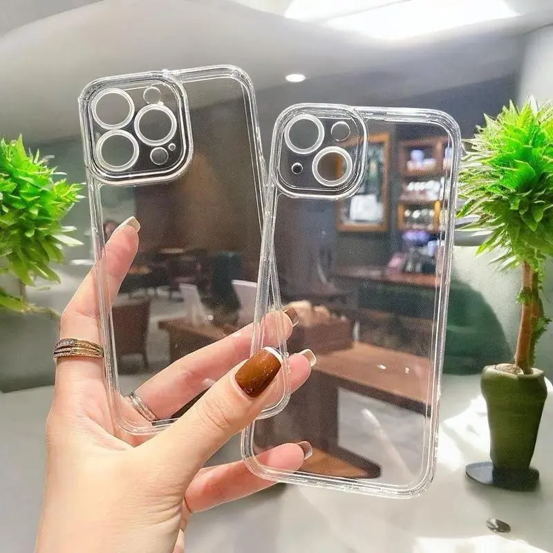 CASING SAM* A03 CORE/ A04 CORE SOFTCASE BENING SPACE TRANSPARAN + PROTEC CAMERA ZONA IMPORT