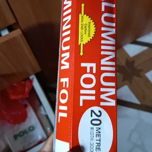 Ezy Home - Aluminium Foil Dapur Heavy Duty, Kertas Pembungkus Makanan Panggang Anti Panas