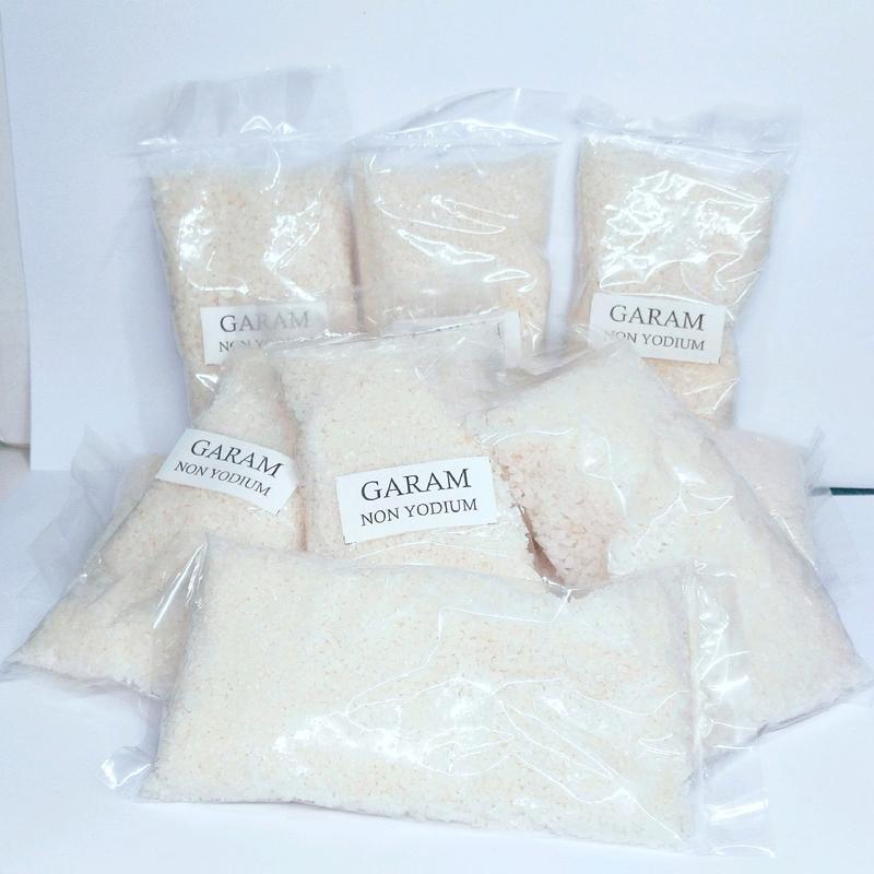 Garam Krosok Laut Alami Non Yodium 1kg - Paket 10 Bungkus - Salt, Makanan Bahan Masakan dapur murah Asin 5