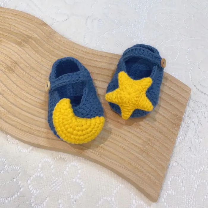 V✉5G Sepatu Rajut Baby 0-12 Bulan / Bayi Perempuan Laki Laki Kaos Kaki New Born Cewek Cowok Kiosbalitafawa H✔J8