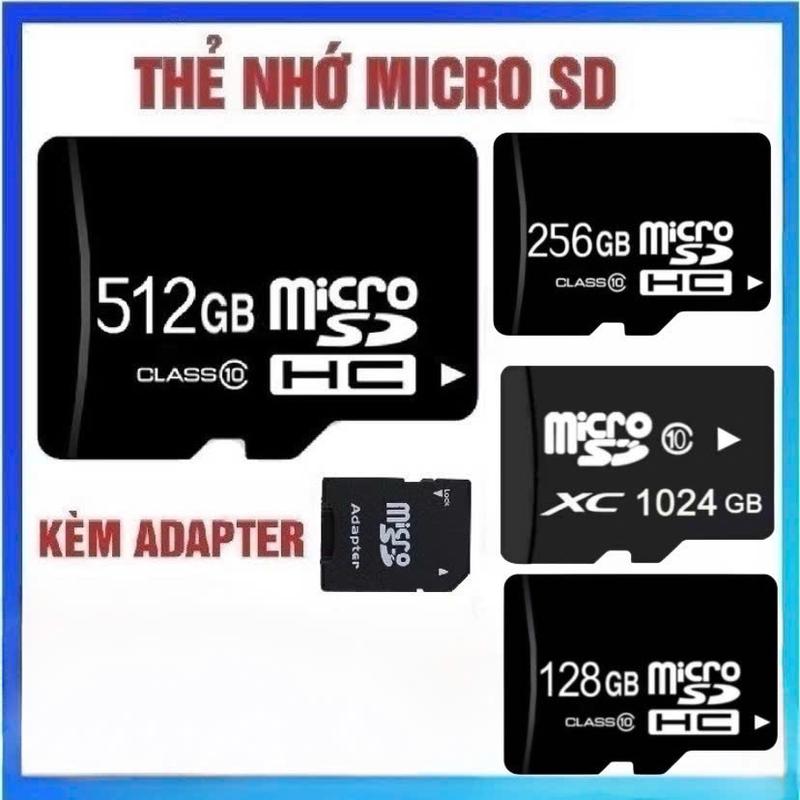 Thẻ Nhớ MicroSD 128GB Tốc Độ Cao Class 10 0