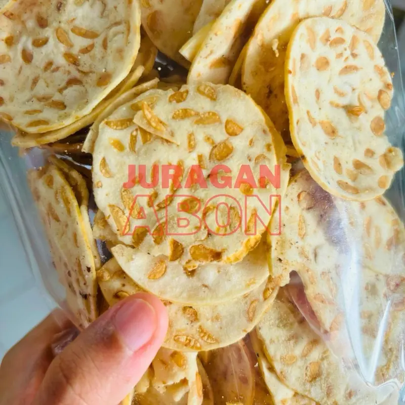 Keripik Tempe Kedelai Kemasan 200 Gram 400 Gram 800 GramTempe Bulat Sagu Super Krispi Asin Gurih Asli Khas Cilacap Crispy 2