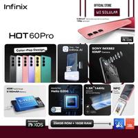 Gambar Infinix Hot 60 Pro 8/256GB Garansi Resmi • Gaming Ready • Kedap debu dan percikan air - Sleek Black dari WESEL Kota Bandung 3 Tokopedia