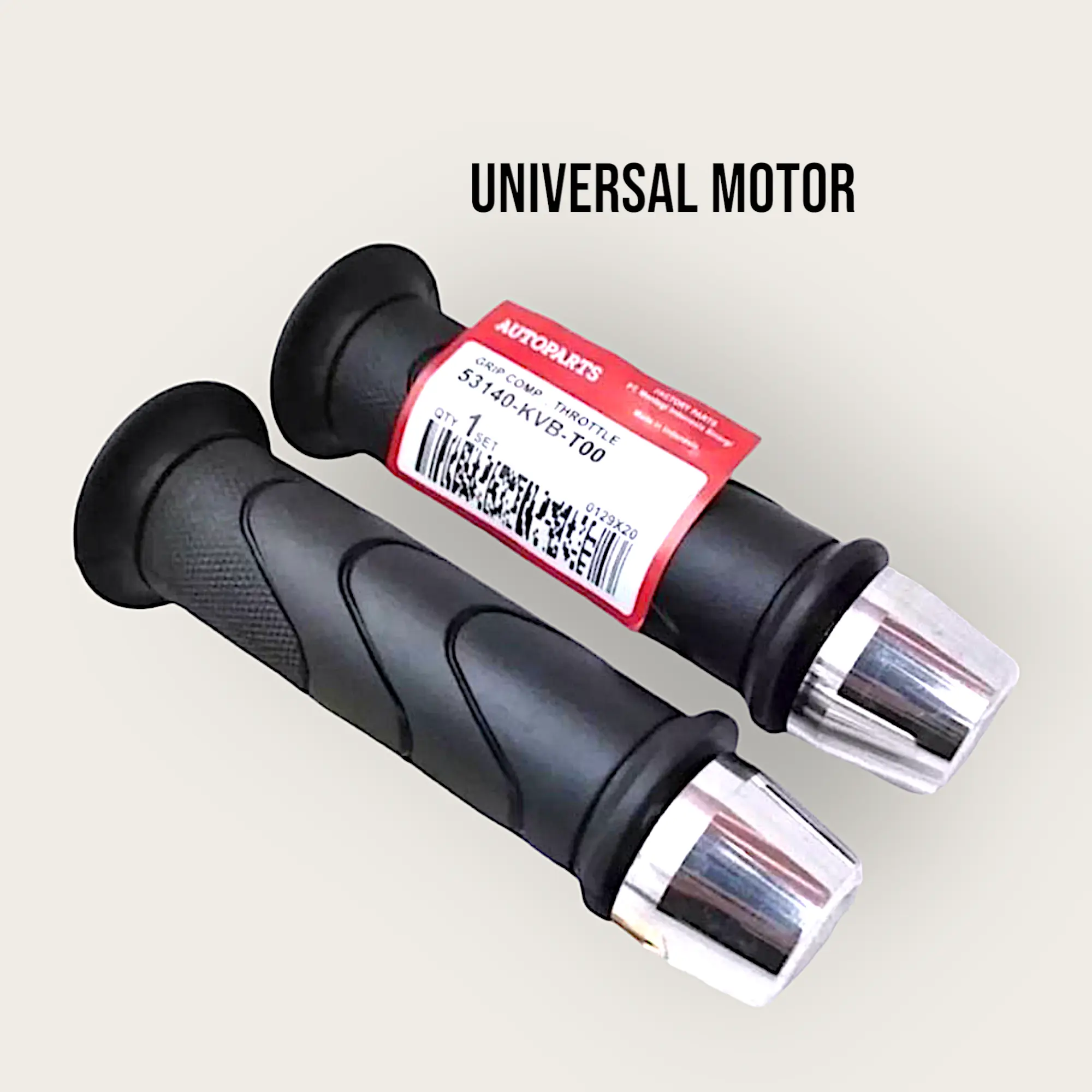 Handgrip Honda Octagon + Jalu Pcx Big Premium Universal Motor Beat Vario Scoopy Mio Aerox Nmax Pcx Adv Genio Mx Vixion Sonic Klx Crf Dll Motorcycle