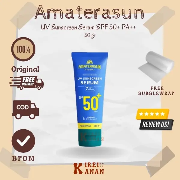 Amaterasun UV Sunscreen Serum SPF 50+ PA++ 50gr 0