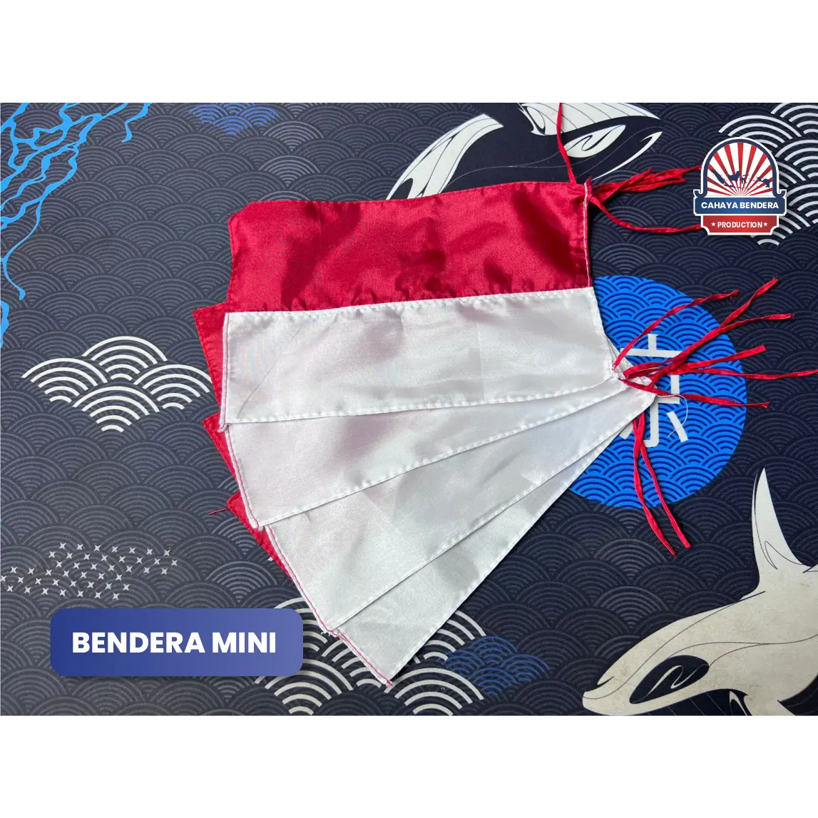 (20PCS) BENDERA MERAH PUTIH UNYIL BISA JUGA DI SPION MOTOR