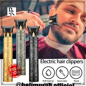 Alat Cukuran Rambut Vintage T9 Motif Naga / Hair Clipper Electric / Pemangkas Jenggot Kumis