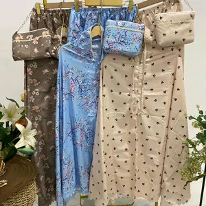 Angelina mukena katun lembut wanita dewasa paket isi2