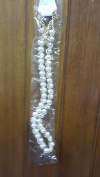 Product Review of Belt Rantai Mutiara Gold Gesper Fashion Wanita Silver Ikat Pinggang Gamis Rantai Model Kait from Y**a 0